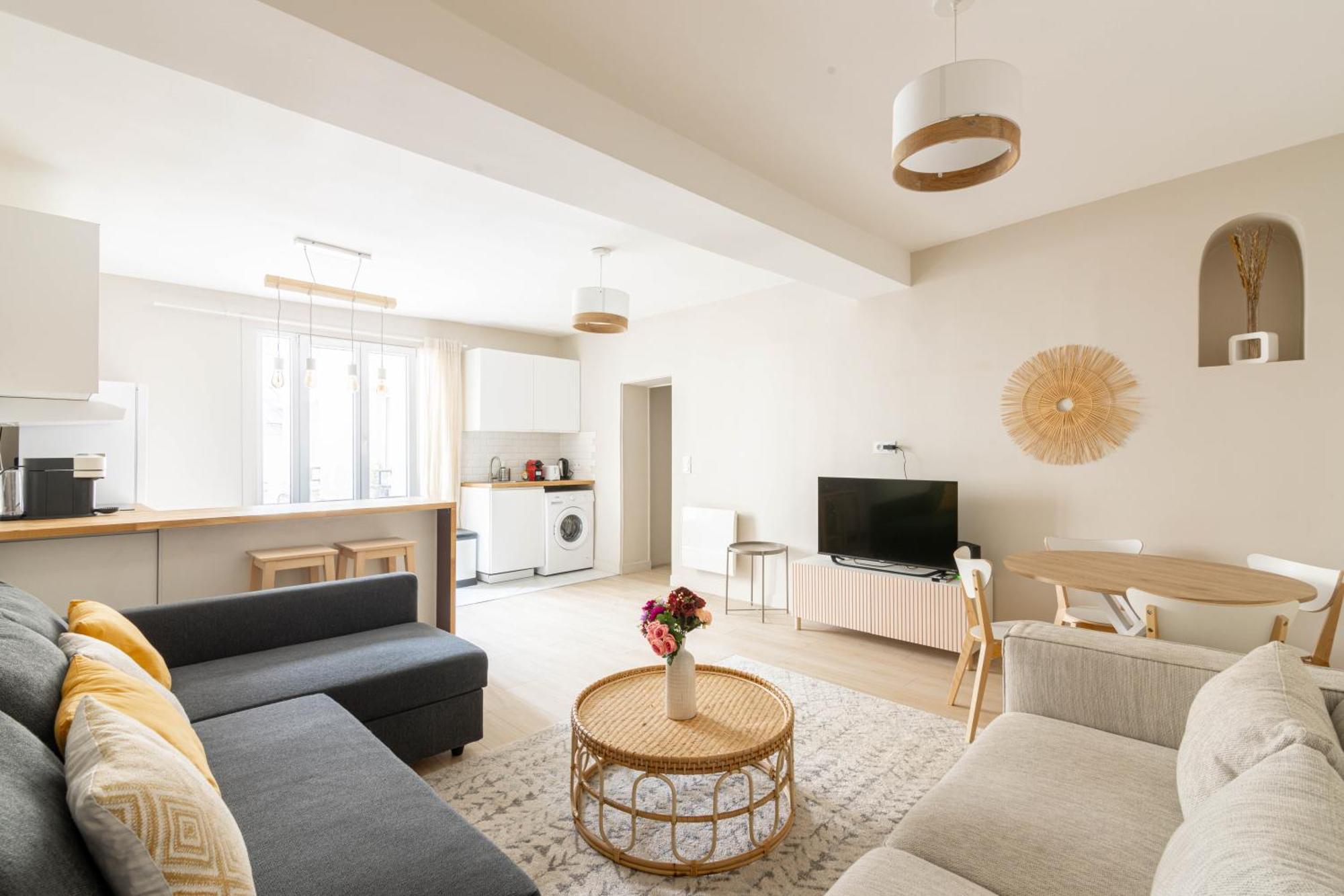 Luxurious 1 Bedroom Quartier De La Bastille Free Netflix باريس المظهر الخارجي الصورة
