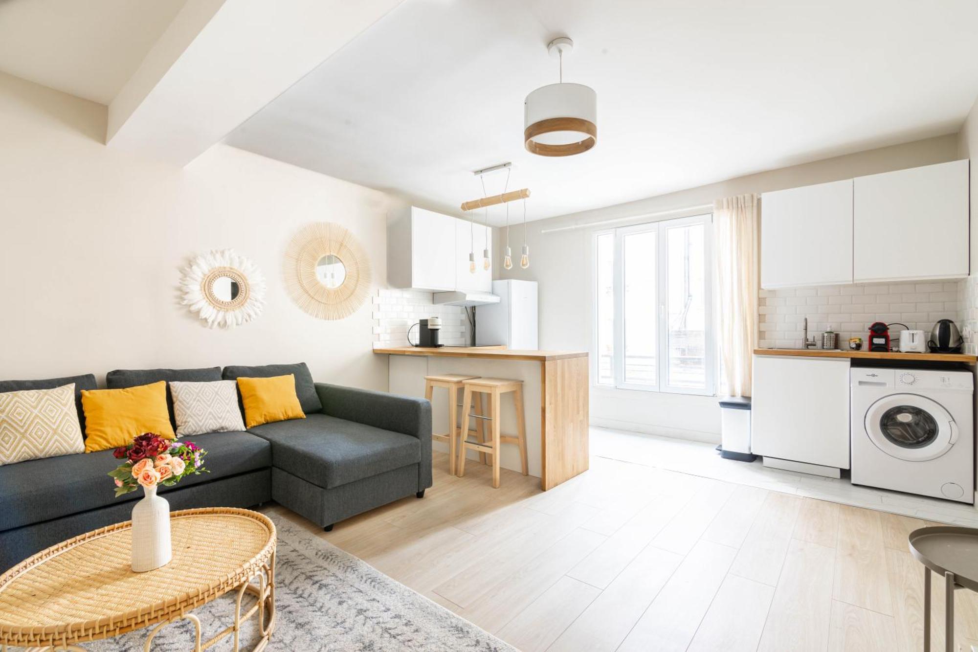 Luxurious 1 Bedroom Quartier De La Bastille Free Netflix باريس المظهر الخارجي الصورة