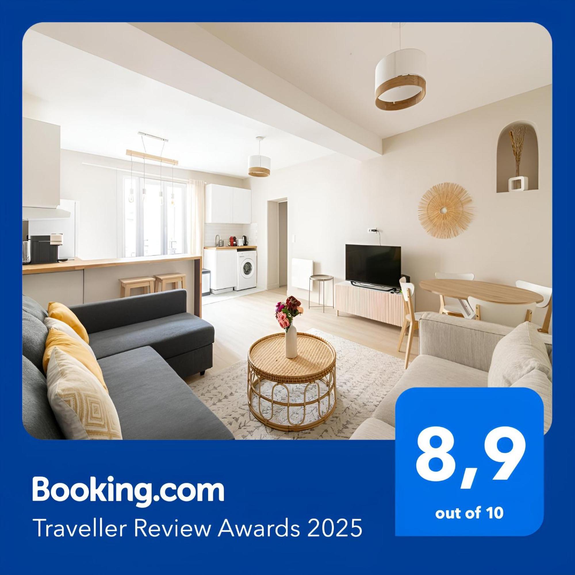 Luxurious 1 Bedroom Quartier De La Bastille Free Netflix باريس المظهر الخارجي الصورة